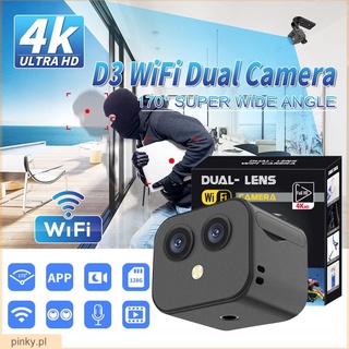 D3 mini กล้อง wifi ไร้สายจักรยานความปลอดภัย micro dv/dvr magnetic cam รองรับ 128G PK yi iot