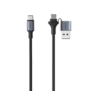 [รับประกัน1ปี] Eloop S8 สายชาร์จเร็ว PD 100W 5A USB Type C to C ยาว 1.5 เมตร สายชาร์จโน๊ตบุ๊ค ของแท้100%