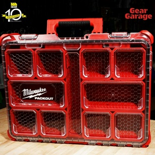 กล่องเครื่องมือ MILWAUKEE NO.48-22-8430 PACKOUT Organizer Factory Gear By Gear Garage