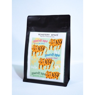 Signature Blend  เมล็ดกาแฟคั่วพรีเมียม คั่วกลาง, Specialty Coffee Medium Roast (200g)