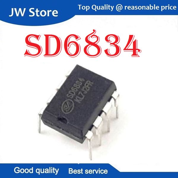 SD6834 PWM+PFM ตัวควบคุมอินเวอร์เตอร์ High POWER MOSFET STB