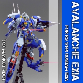 🟦⬜️ชุดแต่งกันดั้ม RG 1/144 Avalanche For Exia Gundam