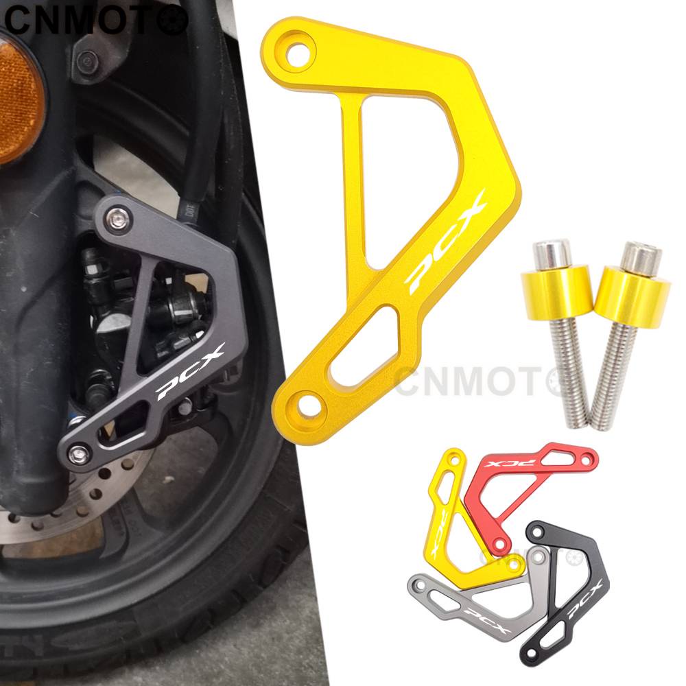 สําหรับHONDA PCX 150 PCX160 ล้อหน้าCaliper Crash Sliderป้องกันโมดูลบล็อกCNCอลูมิเนียมอุปกรณ์เสริมPar