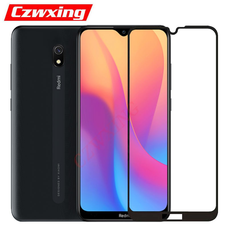 2 PCS ฟิล์มกระจกนิรภัย เต็มจอ Redmi 8A อุปกรณ์กันรอยหน้าจอ Xiaomi Redmi 8A 8 A Redmi8A กระจก กระจกนิ