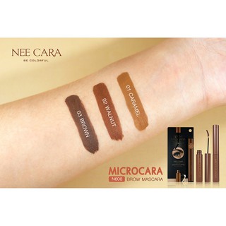 Nee Cara Microcara Brow Mascara N608 นีคาร่า มาสคาร่าคิ้ว