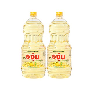 องุ่น น้ำมันถั่วเหลือง 1.9 ลิตร แพ็ค x 2 ขวด Soybean oil grape 1.9 liter pack x 2 bottles