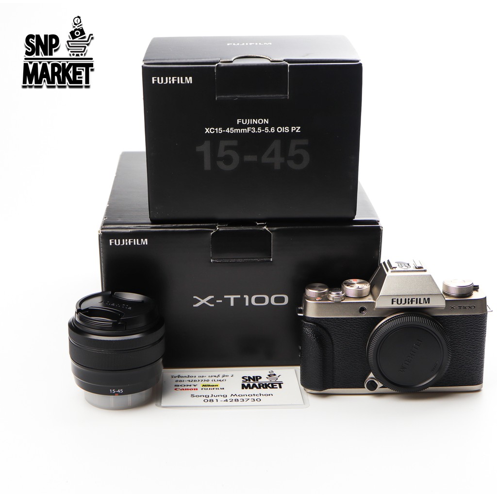 Fuji XT100 พร้อม Lens 15-40 Kit มือสองสวยๆ