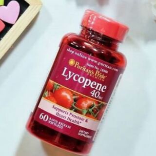 Puritans Pride Lycopene 40mg ขนาด  60 เม็ด