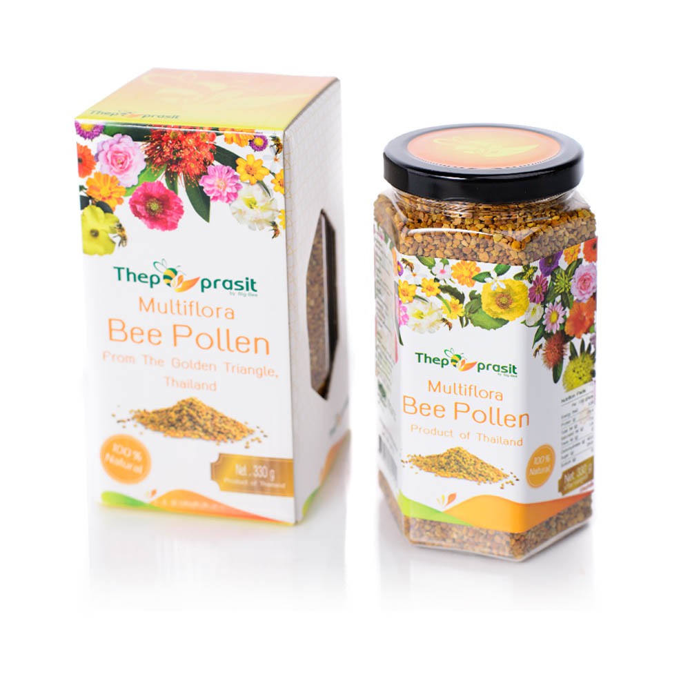 Thep-prasit Multifora Bee pollen เกสรผึ้งเทพประสิทธิ์ ขนาด 330g