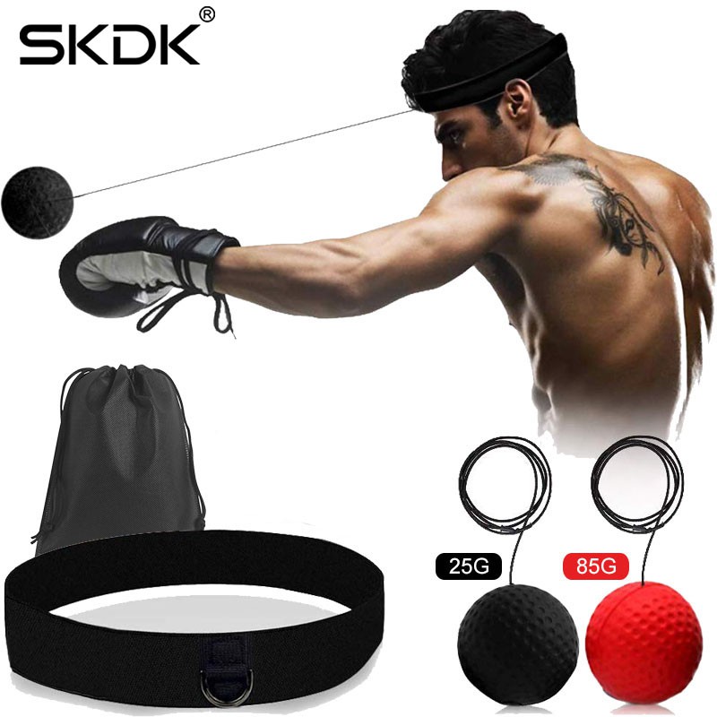 มวยBoxing Reflex Ball Boxing Balls with Headband Punching Speed Fight