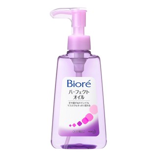 BIORE น้ำมันล้างเครื่องสำอาง และทำความสะอาดผิวหน้า บิโอเร เพอร์เฟค คลีนซิ่ง ออยล์ เมคอัพ รีมูฟเวอร์ ชุดละ 2 ขวด ขวดละ 15