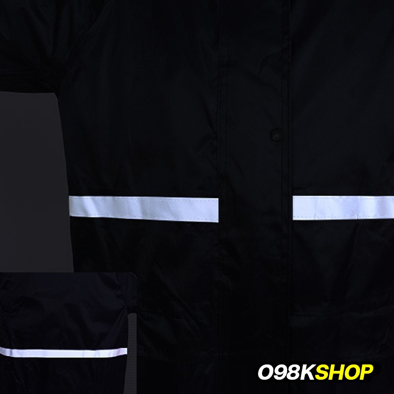เสื้อกันฝนสีพื้นสําหรับผู้ชายและผู้หญิง(Rain Coat) อย่างดี ชุดกันฝนแบบดี ชุดกันฝนอย่างหนา ชุดกันฝนแบบชิ้นเดียว ชุดกันฝนๆ ราคา ถูกที่สุด ดีลบีเคเค แกลเลอรีภาพที่ 7