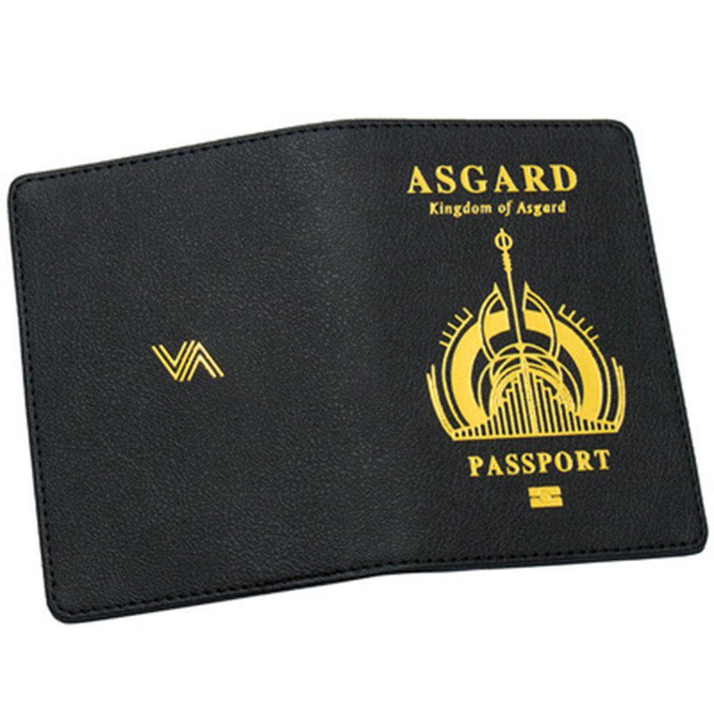 Hecceh เคสหนัง PU ใส่หนังสือเดินทาง นามบัตร ลายโลโก้ L สําหรับทุกเพศ