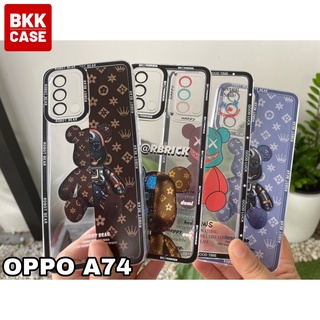 เคส OPPO A74 4G ลาย ROBOT BEAR เคสโทรศัพท์ TPU แบบนิ่ม