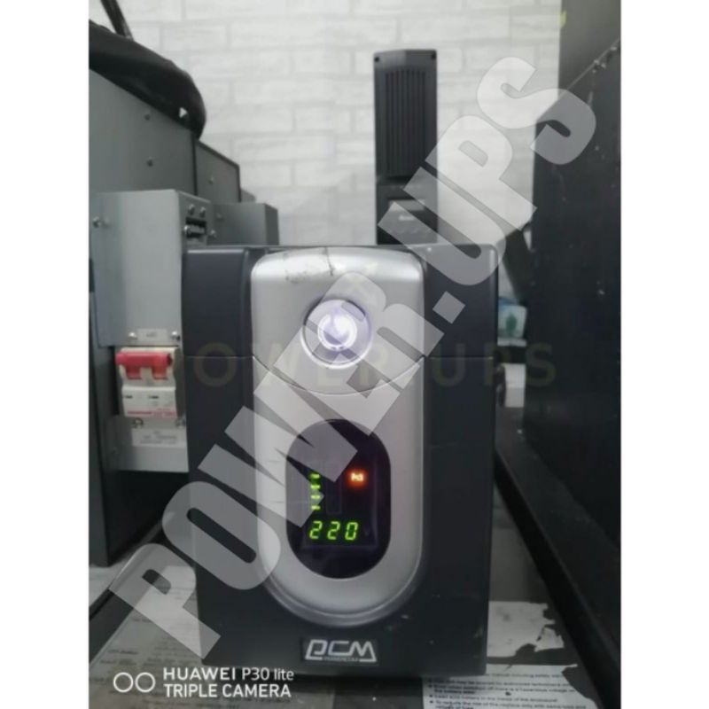 UPS เครื่องสำรองไฟ PCM รุ่นIMD 1500AP 1500VA/900W เครื่องมือสอง พร้อมแบตเตอรี่ใหม่ สินค้าพร้อมใช้งาน