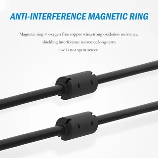 สาย VGA สายต่อจอVGA 3+5 15pin VGA Cable MaleTo Male ยาว1.5เมตร