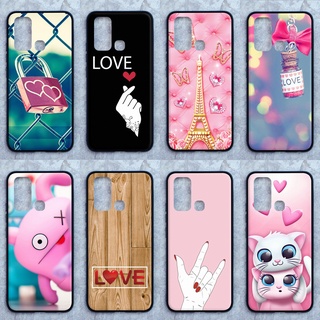 เคส Oppo A15 / A15s ลายอินเลิฟ ขอบนิ่มหลังแข็ง เคสมือถือเคส Caseเคส TPU ขอบนิ่มหลังแข็ง ไม่ขูดตัวเครื่อง ไม่กัดขอบช่วยปก