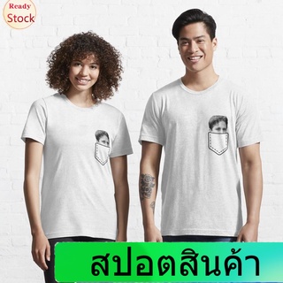 Illicit เสื้อยืดกีฬา Kappa fake poket Essential T-Shirt Mens Womens T-shirts