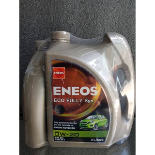 น้ำมันเครื่อง ENEOS ECO FULL SYN 0W20