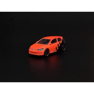 majorette volkswagen vw golf gti สีส้มดำ หายาก