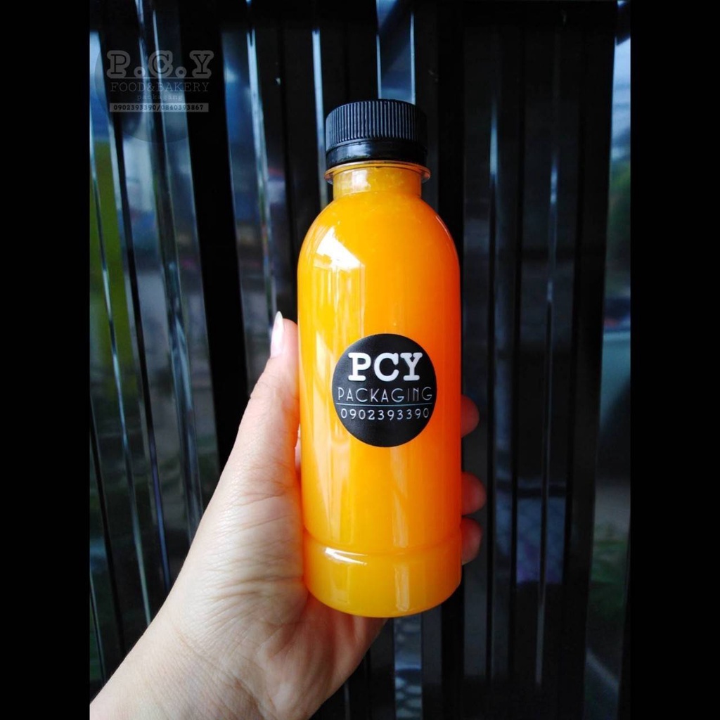 ขวดใสทรงกลมPET ปริมาณ250มล.จำนวน150ขวด – โปรปัง