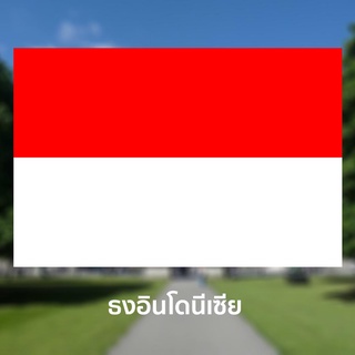 ธงชาติอินโดนีเซีย ธงประดับ ตกแต่ง