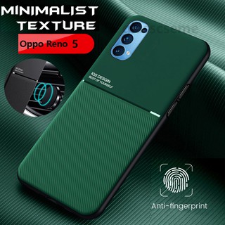 พาสเทลซิลิโคนเคสโทรศัพท์ซิลิโคนกันกระแทกสําหรับ Oppo Reno 5 4 Pro 4G 5G Reno5 เคสปก Phone Case Cover