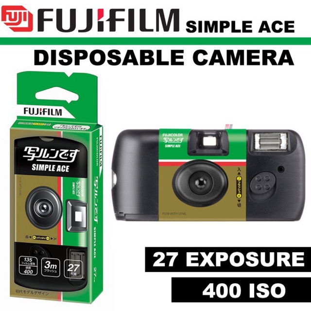 (Pre Order) Fujifilm Simple Ace 400 (27 รูป)
