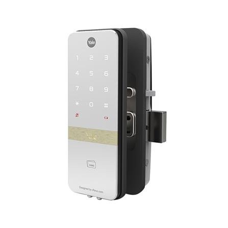 กลอนประตู กลอนดิจิตอล YALE YDR323 สีดำ/นิเกิ้ล ดิจิตอล