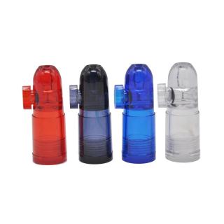 Acrylic Glass Snuff Bullet Rocket Snuff Sniffer Bottles