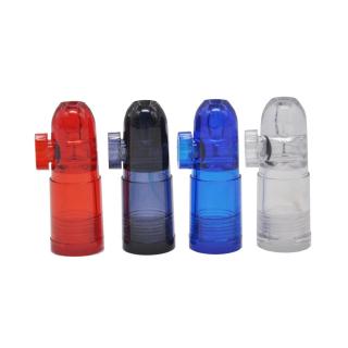 Acrylic Glass Snuff Bullet Rocket Snuff Sniffer Bottles