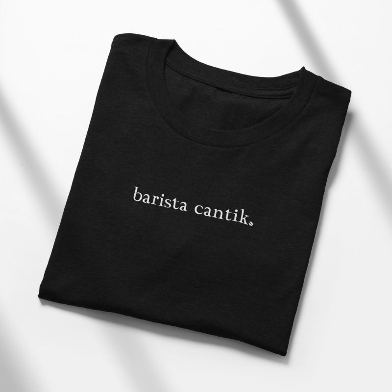 เสื้อยืด "Beautiful Barista" Coffee Saver - เสื้อยืดบาริสต้าสวยๆ