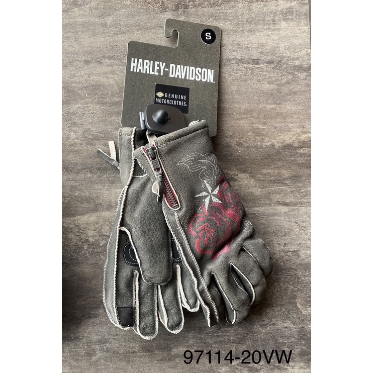 SALE!! ถุงมือผู้หญิงสำหรับขับขี่ลิขสิทธิ์แท้จาก Harley Davidson 97114-20VW