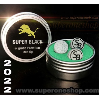 หัวคิว Super Black 11 mm. (พร้อมส่ง) Superblack ซุปเปอร์แบ็ค