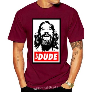 [COD]ขายดี เสื้อยืดลําลอง แขนสั้น พิมพ์ลาย The Big Lebowski The Dude Abide Walter The Jesus Artsy Awesome Artwork DCceol