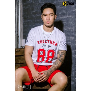 7th street เสื้อยืด Softtech V.2 รุ่น Together with you