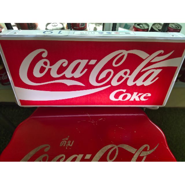 ป้ายไฟโค้ก  Onair  ของเก่าสะสม