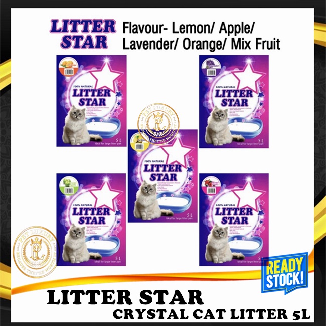 Litter Star Crystal Cat Litter 5L