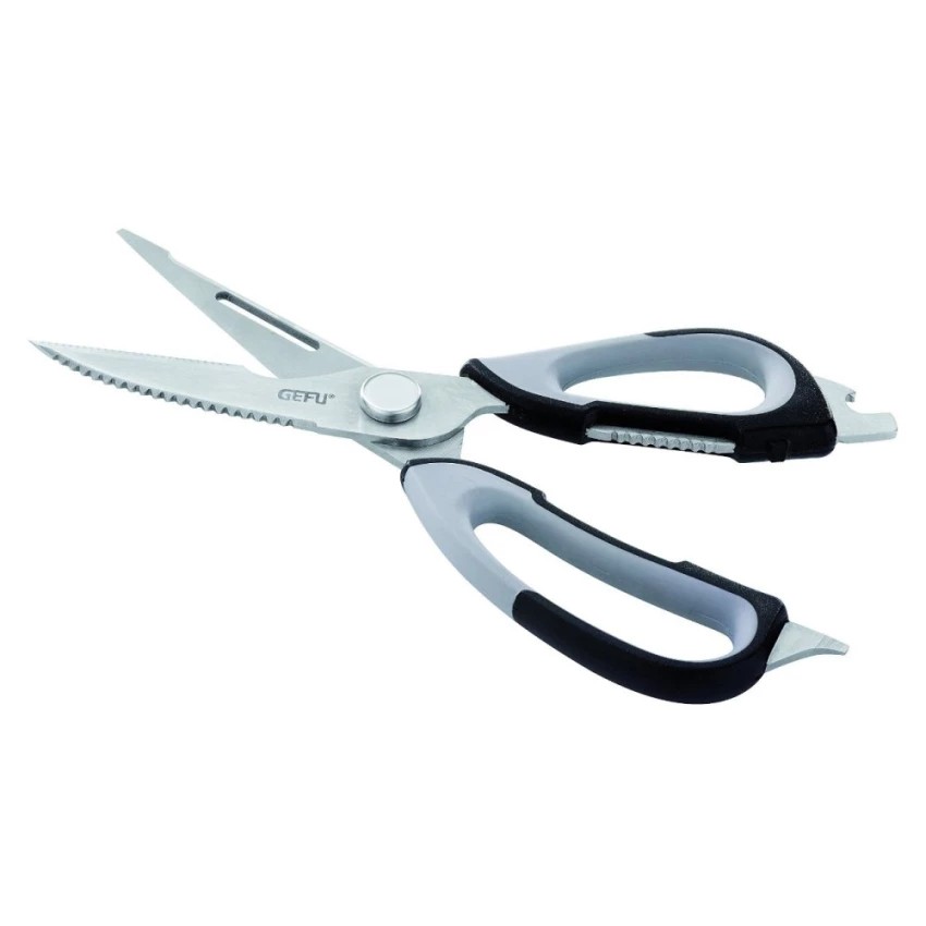 GEFU Multi-Functional Scissors กรรไกรอเนกประสงค์ รุ่น 12670 (Stainless/Black)