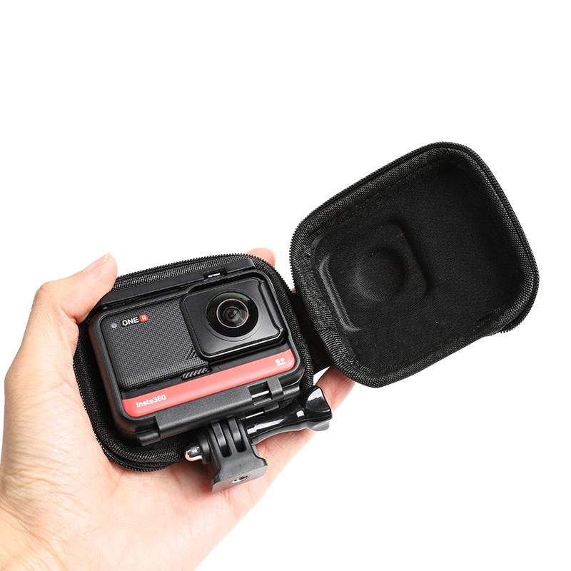 กระเป๋าเก็บกล้อง มุมกว้าง 360 องศา ขนาดเล็ก แบบพกพา สําหรับ Insta360 ONE R Panoramic Edition Insta 360 ONE R