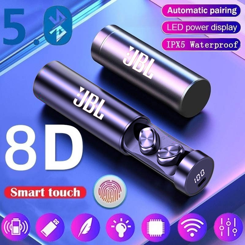 N21 TWS มินิไร้สายบลูทูธกันน้ํา Hi-Fi หูฟังกีฬา