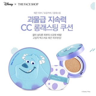 THE FACE SHOP X DISNEY  Pixar Monsters, INC. Sully CC Long Lasting SPF50 PA+++