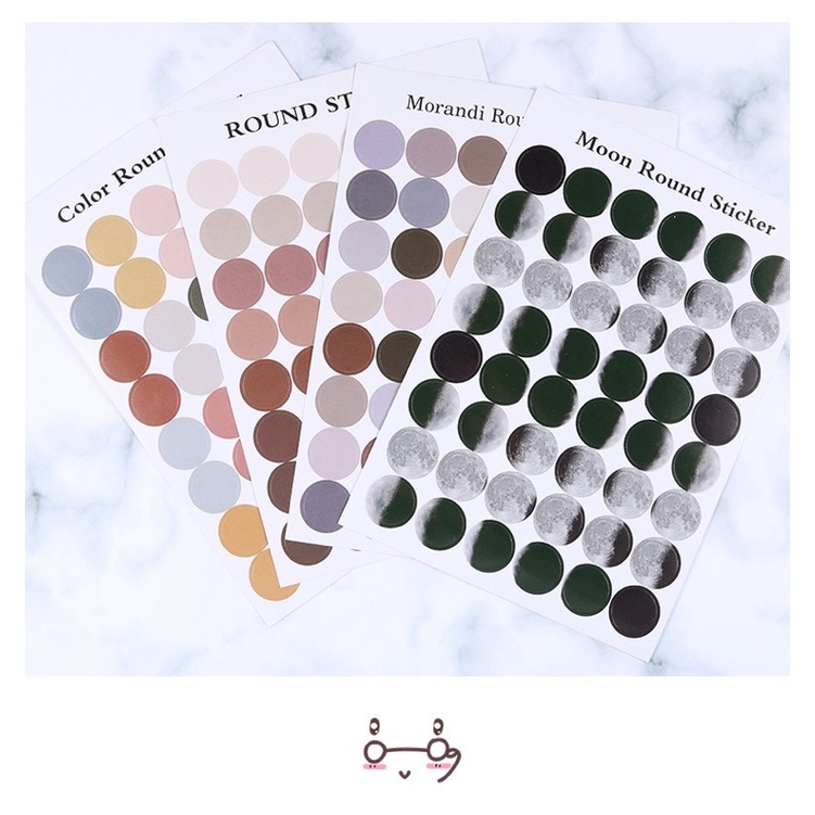 Korea Deco Sticker Dot  💌📆🗓🗂📍