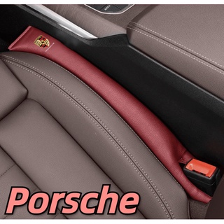 Porsche LOGO Seat Leather Seat Plug Macan Cayenne Cayman taycan 718 Boxster 911 Panamera Car Seam Leak-Proof Car Interior Drivers Seat Trim