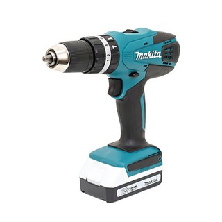 MAKITA สว่านกระแทกไร้สาย รุ่น M011-HP457DWE 18V (G-TYPE) สีเขียว - ดำ สว่านไฟฟ้า ไขควงไฟฟ้า