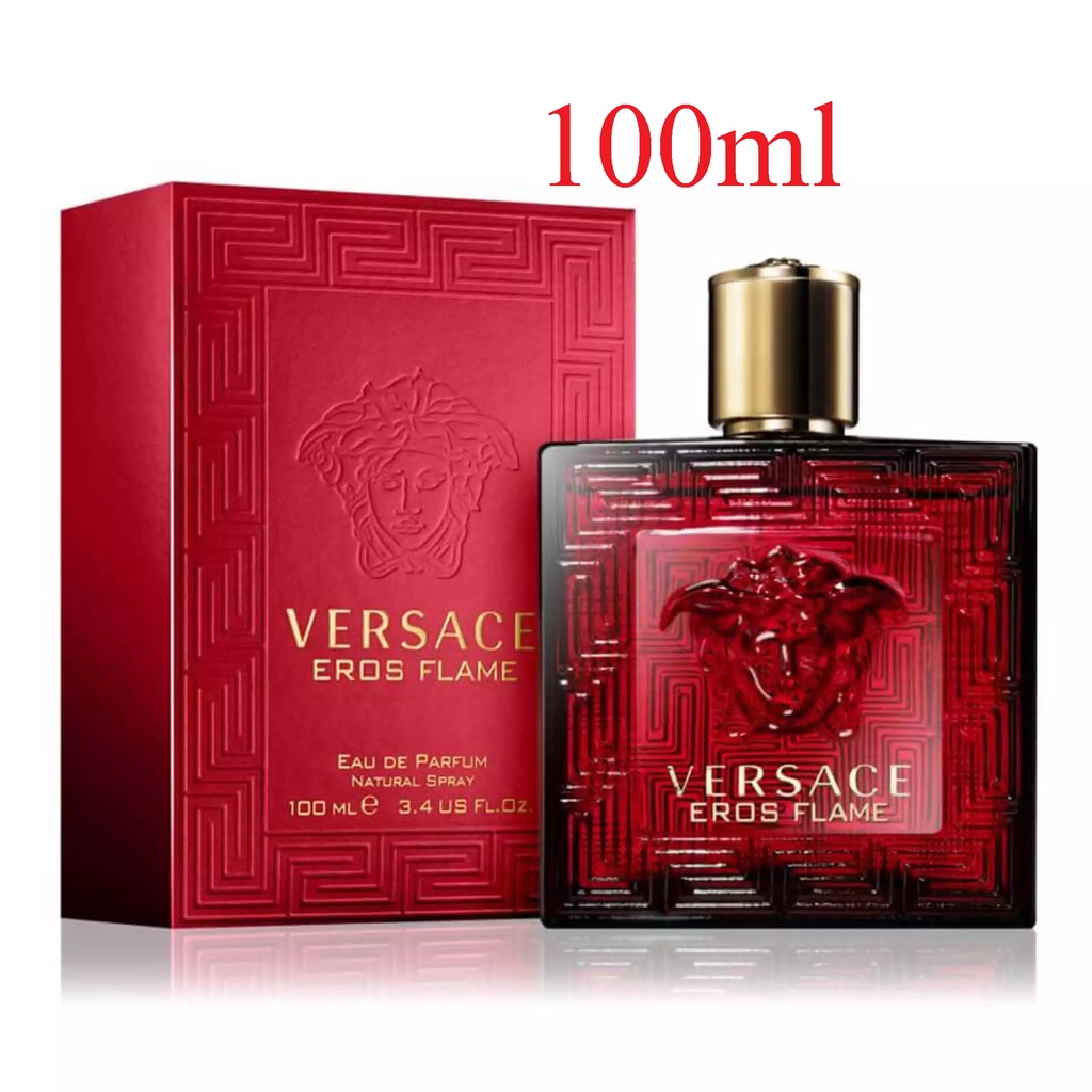 Versace Eros Flame EDP 100ml (ขวดสีแดง)