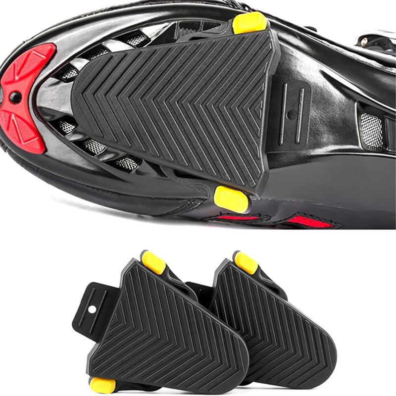 แผ่นยางรองคลีท แบบสวมเร็ว Shimano SPD-SL Cleats ทำให้เดินได้สะดวก ป้องกันแผ่นคลีทสึก