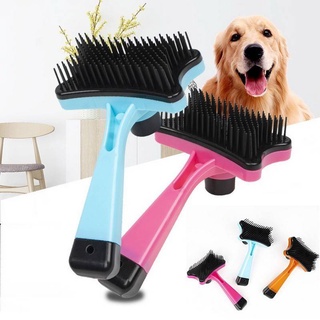 Pet Dog Beauty care Hair Fur Shedding Trimmer Grooming Rake comb Brush Tool