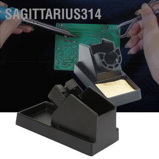 Sagittarius314 ที่วางหัวแร้งบัดกรี แบบอะลูมิเนียมอัลลอย สีดํา รองรับการกระจายความร้อนได้ดี