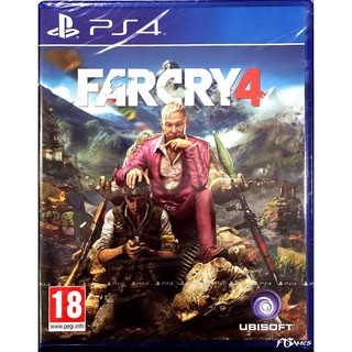 PS4 FAR CRY 4 (Zone 2  / English ) แผ่นเกมส์ ของแท้ มือ1 ของใหม่ ในซีล